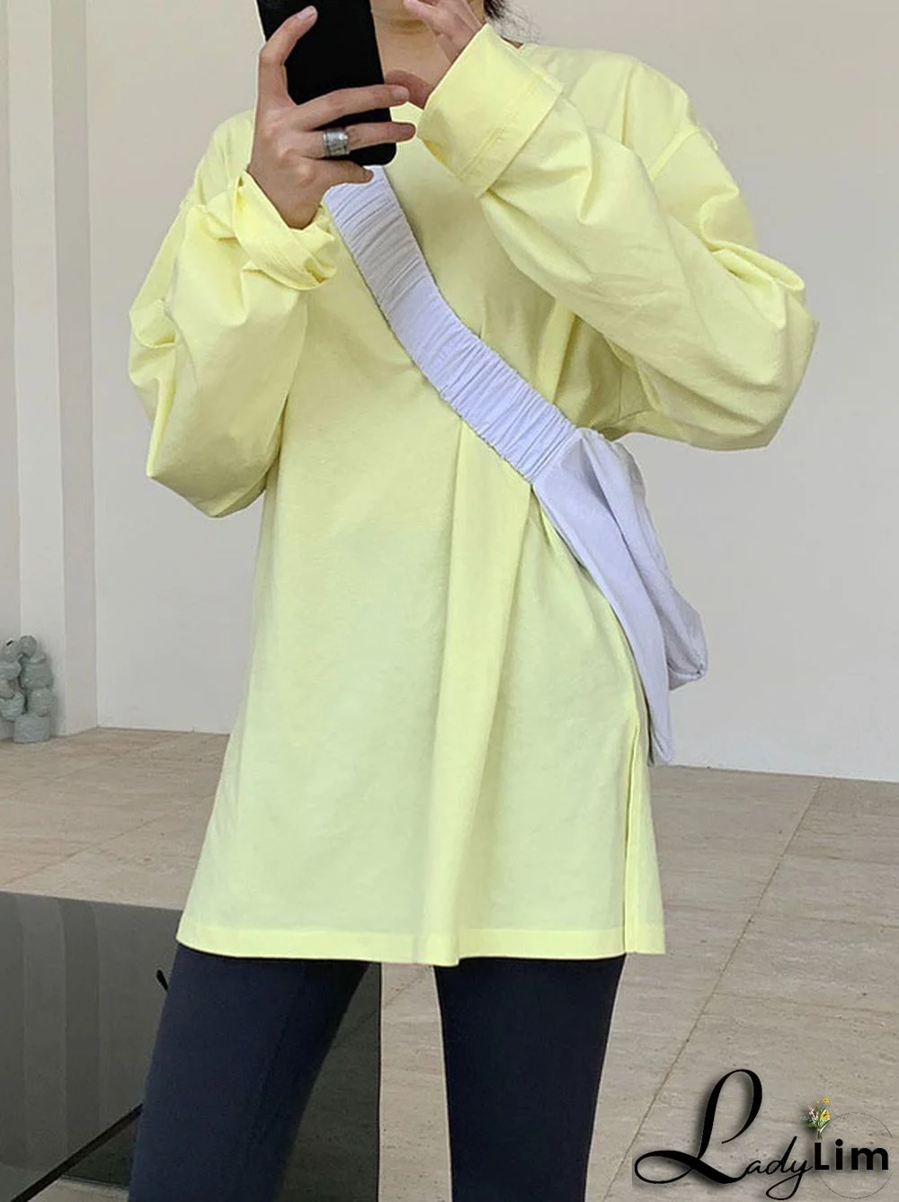 Original Solid Long Sleeve T-Shirts Tops