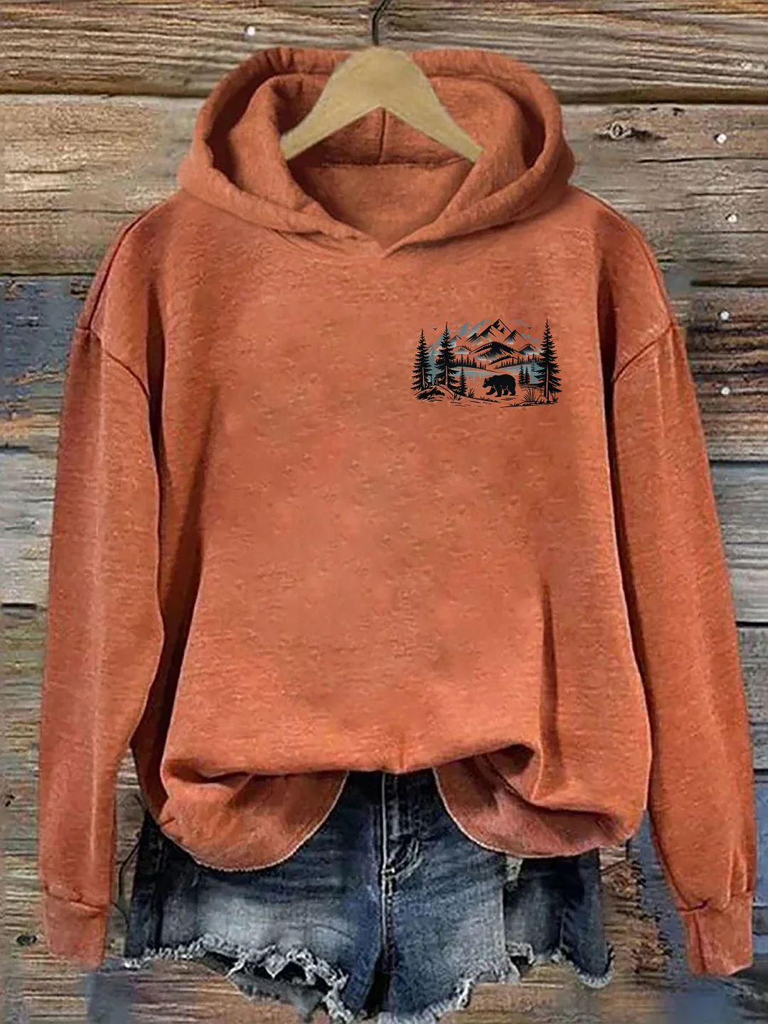 Though The Mountains Move Vintage Hoodie