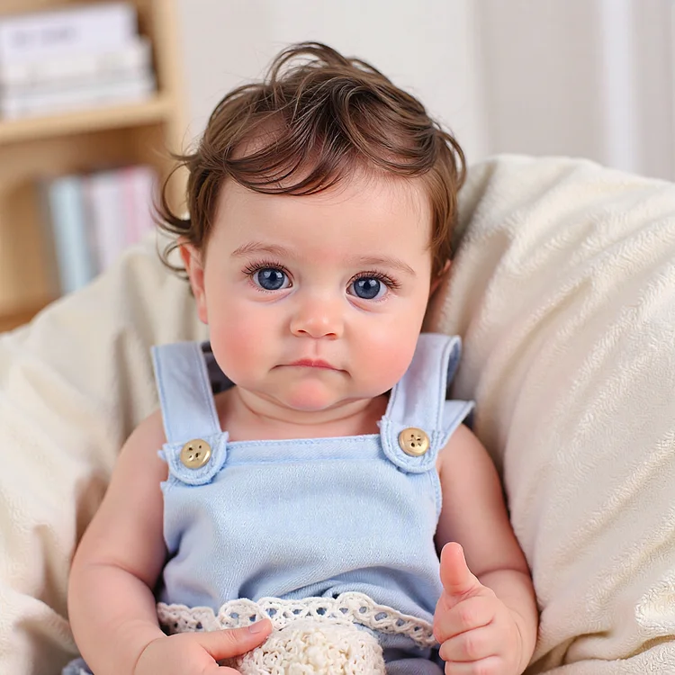 12" & 16"  Full Soft Flexible Silicone Reborn Baby Doll with Blue Eyes, Toddler Reborn Baby Doll Boy or Girl Kate：Realistic Reborn Baby Dolls By Rsgdolls®