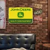 John deere - Panneaux en &eacute;tain m&eacute;tallique(20*30cm/30*40cm) - Garage