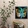 Diamond Painting -DIY Round Drill Mysterious Butterfly(40x40cm)
