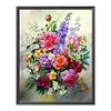 (Stamped/Counted) Flower - 11CT Cross Stitch 36*46cm/14.17*18.11in(Brand)