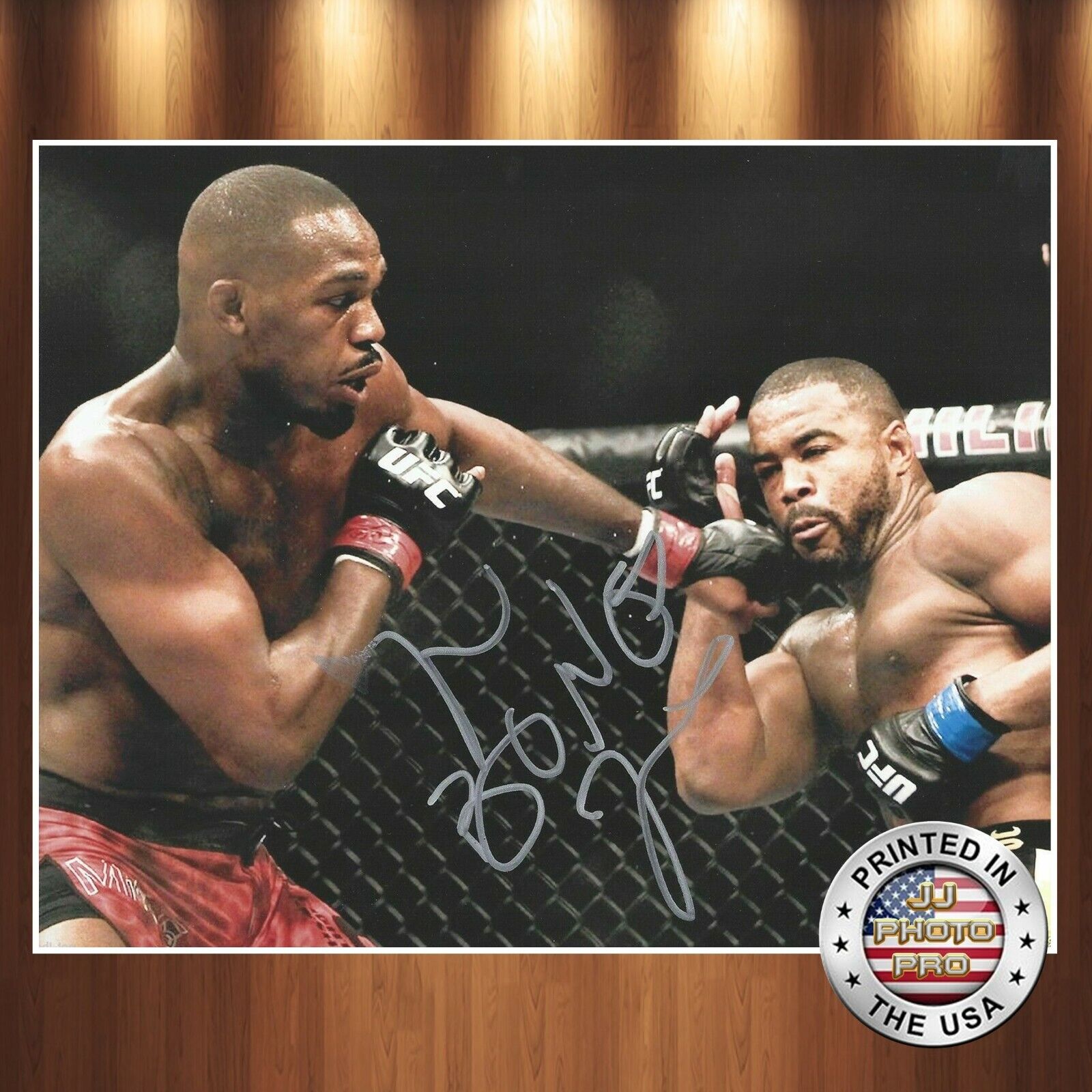 Jon Jones Autographed Signed 8x10 Photo Poster painting (UFC) REPRINT