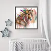 (Multi-Style)Horse-Partial Special Shaped Diamond Painting 30*30CM