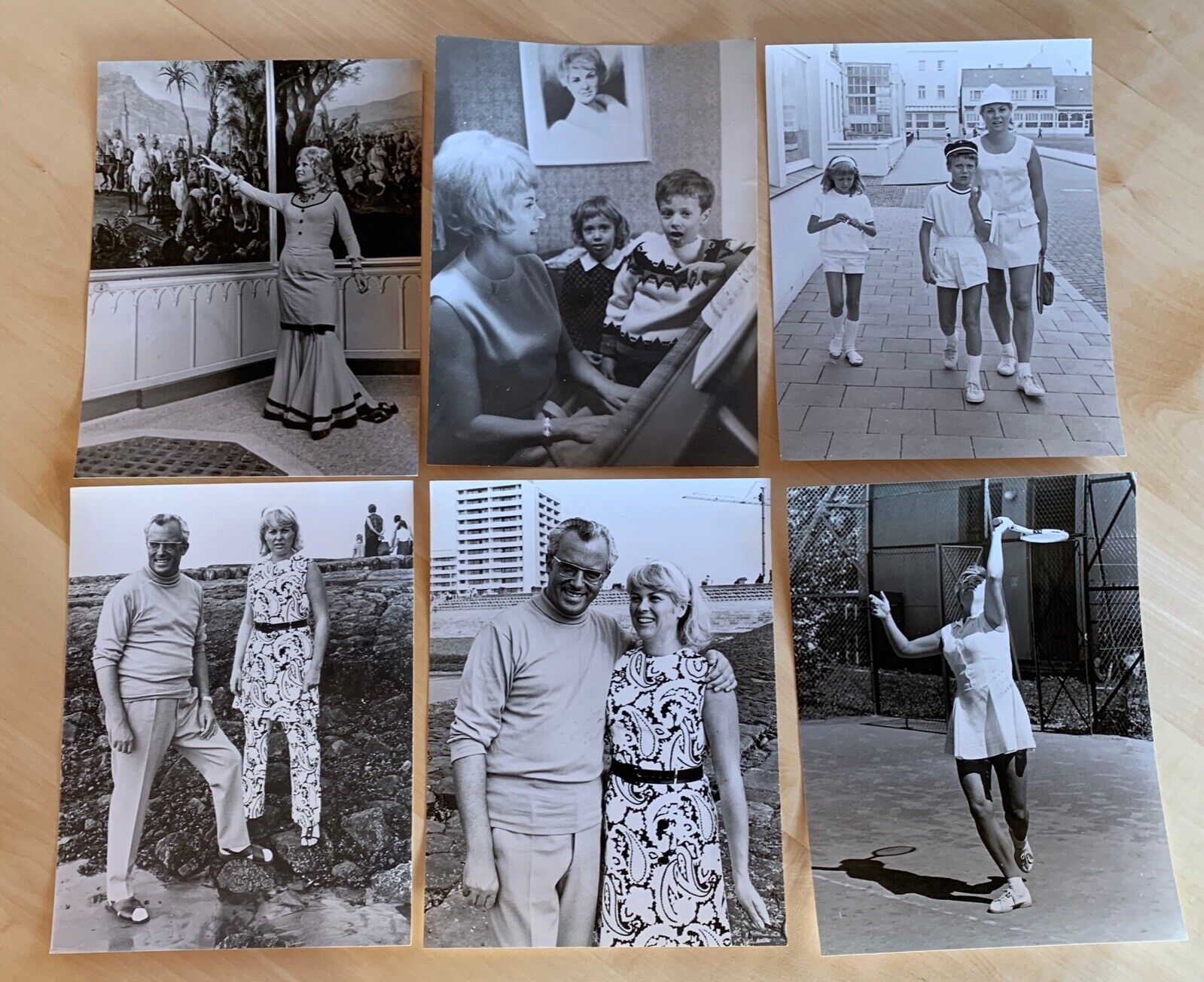 33 x Margit Schramm Oper Musik Familie Vintage Pressefoto Foto Unfried (Oy-16