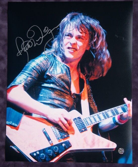 GFA The McCoys Band * RICK DERRINGER * Signed 11x14 Photo Poster painting R2 PROOF COA