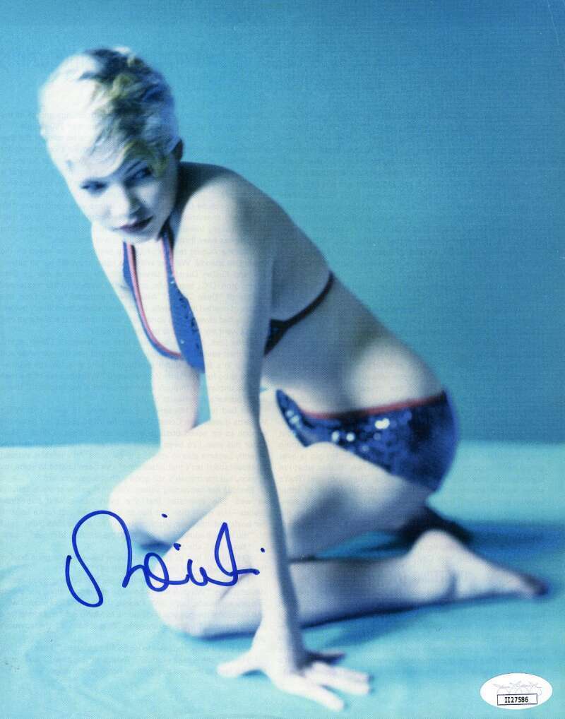 Michelle Williams JSA Coa Signed 8x10 Photo Poster painting Autograph