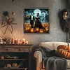 Halloween Begleiter - Rundbohrer Diamantmalerei - 40*40cm