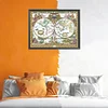 (Big Size) 11CT/14CT Old world map- Counted Cross Stitch   56*46cm/22.05*18.11in(Brand)