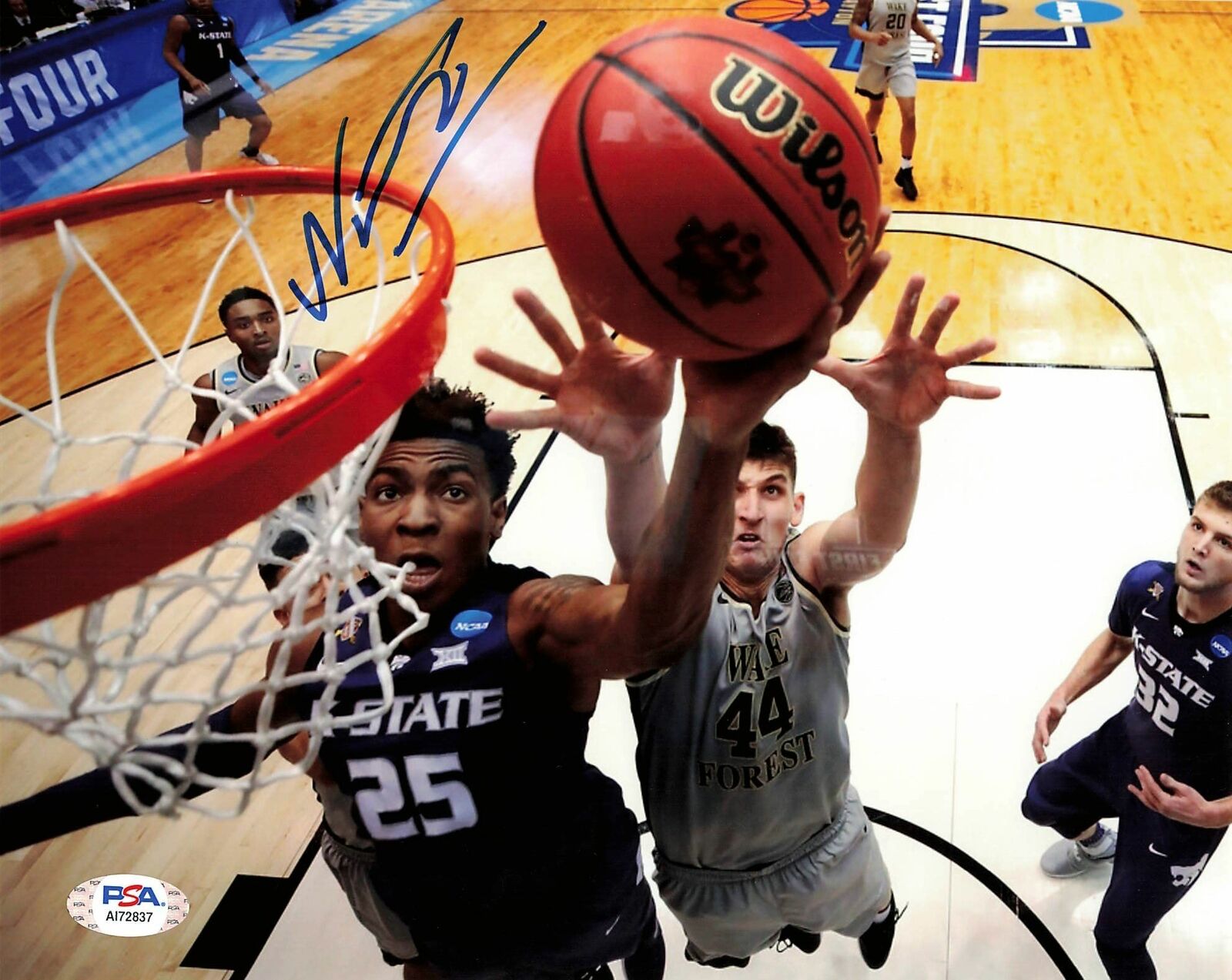 Wesley Iwundu signed 8x10 Photo Poster painting PSA/DNA Orlando Magic Autographed