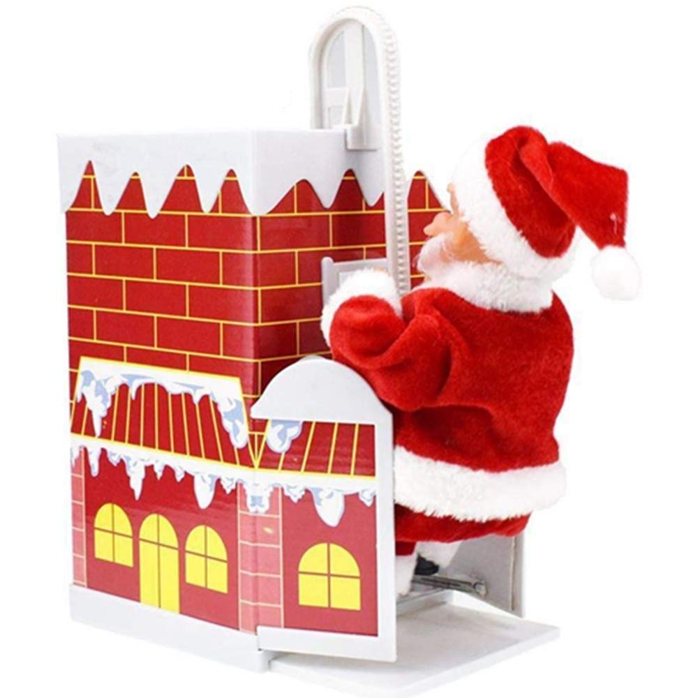 Lovely Electric Climbing Santa Claus | Christmas Gift