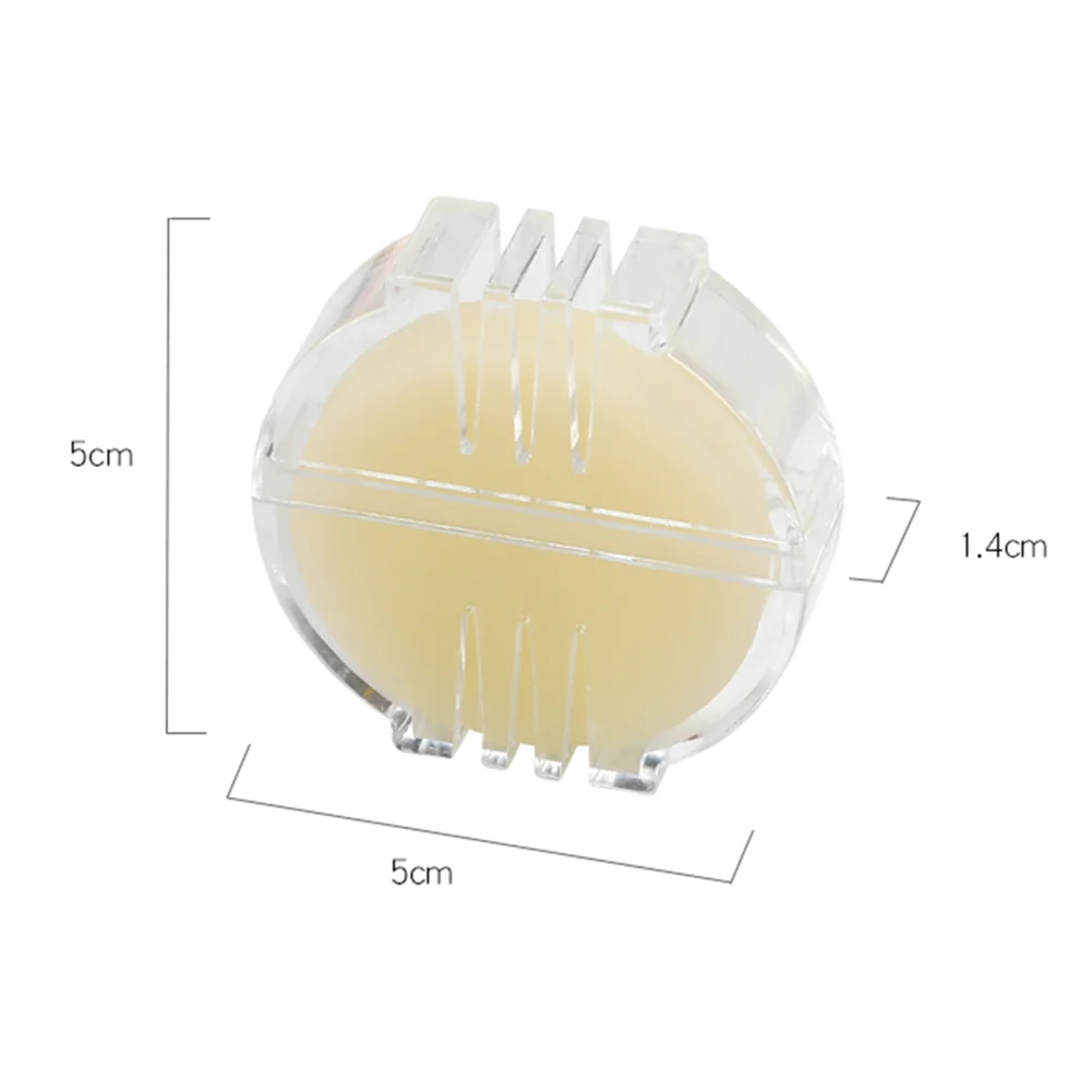 Water-soluble Embroidery Thread Beeswax Block with Box DIY Cross Stitch Wax