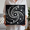DIY Pearl Painting Vortex for Home Wall Decor with Frame(30*30cm)