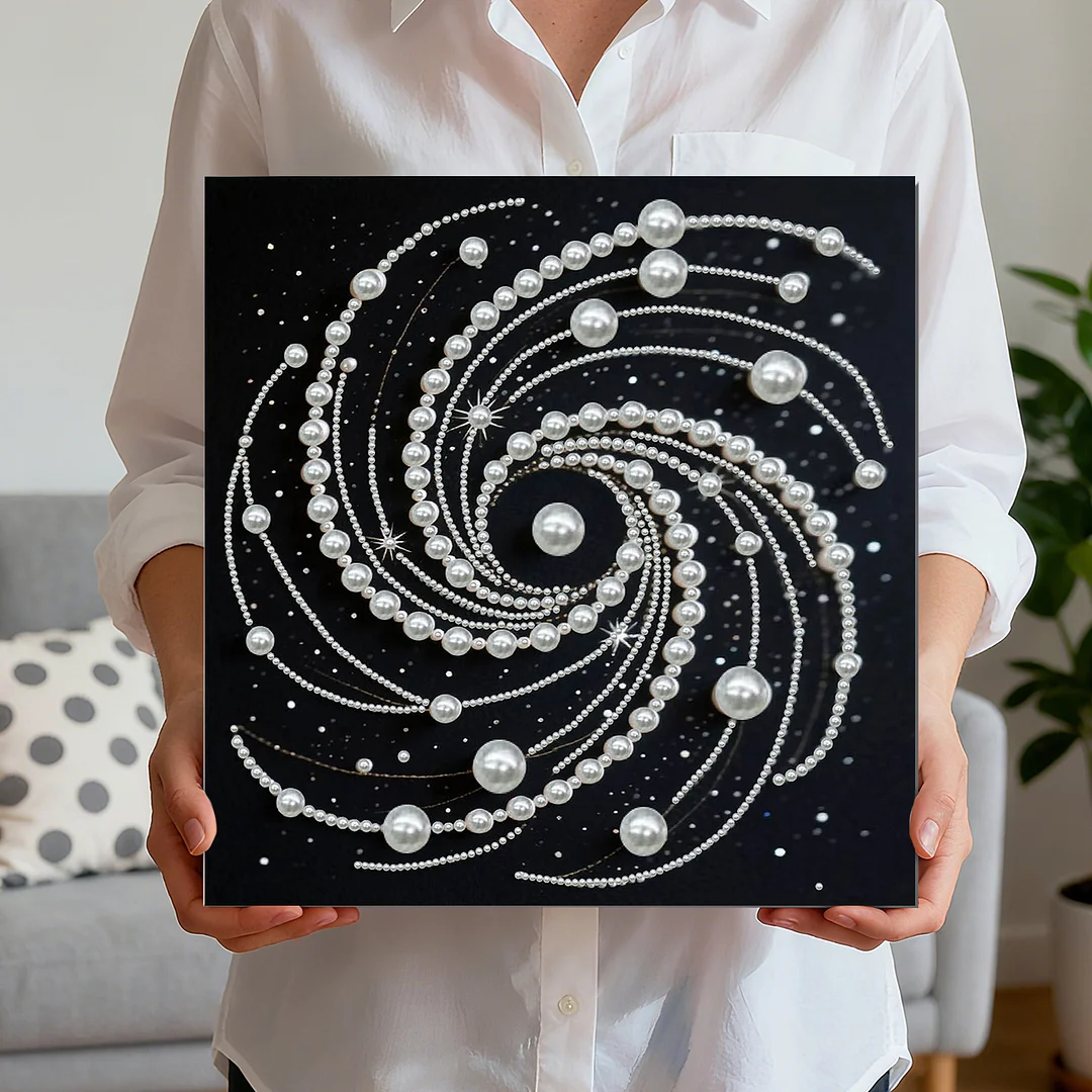 Vortex DIY Pearl Art Diamond Painting With Frame 30x30cm for Adults Home Decor
