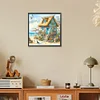 Diamond Painting-DIY Full Round Drill Beach House