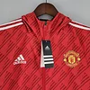 2022/2023 Manchester United Windbreaker Red White Edge perfectftball