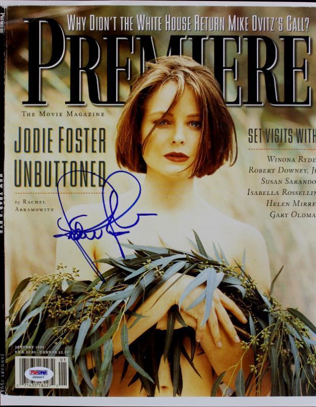 Jodie Foster Signed Authentic 11X14 Photo Poster painting Autographed PSA/DNA #J00007