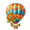 Diamond Painting Acrylic Flower Hot Air Balloon Hanging Pendant Kit