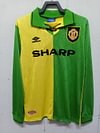 1992/1994 Retro Long Sleeve Manchester United Third Away Football Shirt 1:1 Thai Quality love fball