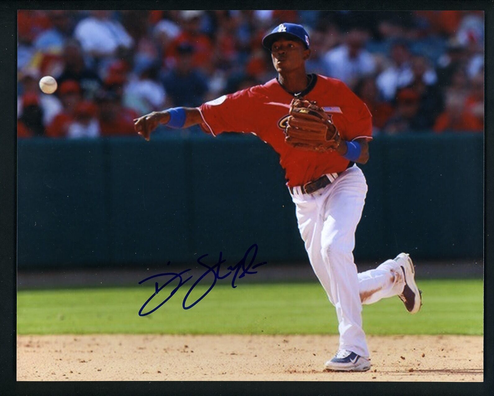 Dee Gordon Signed Autographed 8 x 10 Photo Poster painting Team USA Los Angeles Dodgers