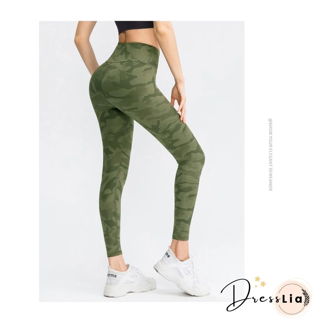 Print Women' Yoga Pants High Waist High Elastic Sport Leggings Gym Clothing Yoga Push Up Legging Running Workout Seamless Tights