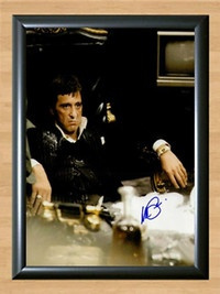 Al Pacino Scarface Tony Montana Signed Autographed Photo Poster painting Poster Print Memorabilia A2 Size 16.5x23.4