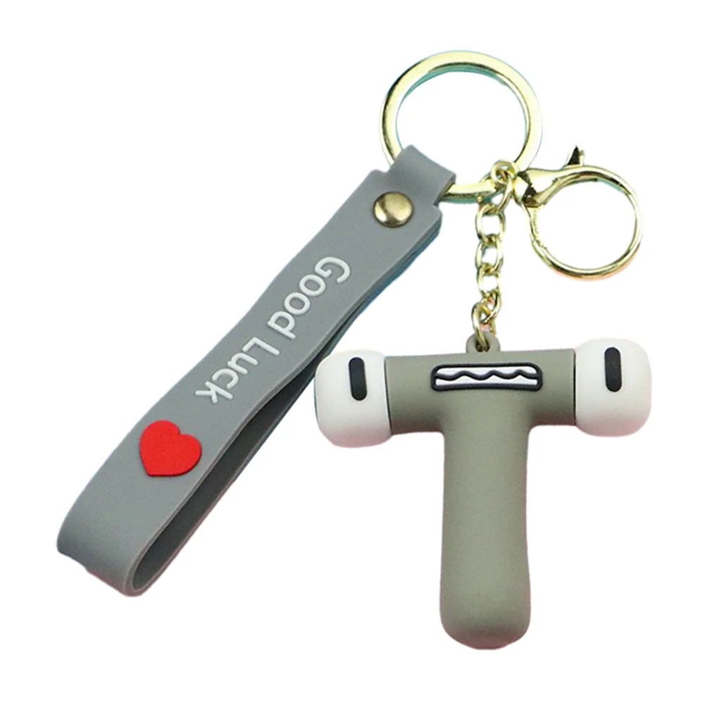 Letter A-Z Keychain Wacky Wizard Handbag Key Chain for Car Keys/Wallet/Backpack