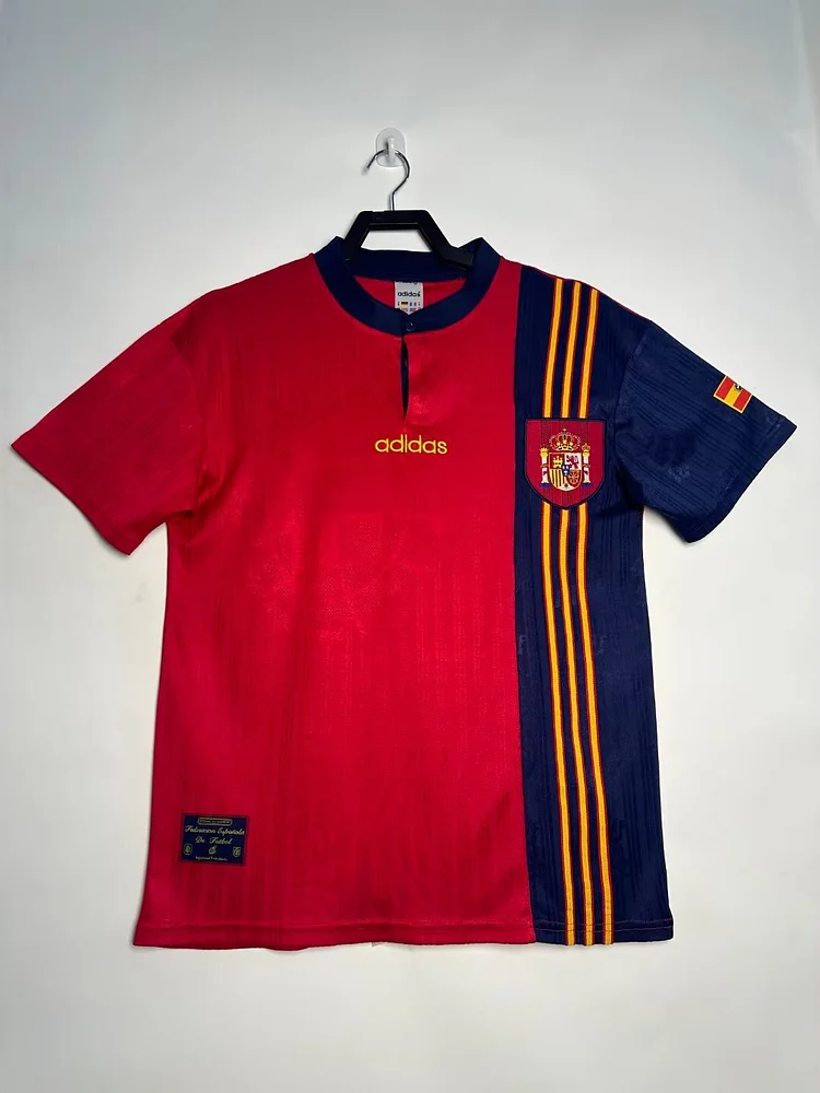 1996 Spain Home Retro Jersey