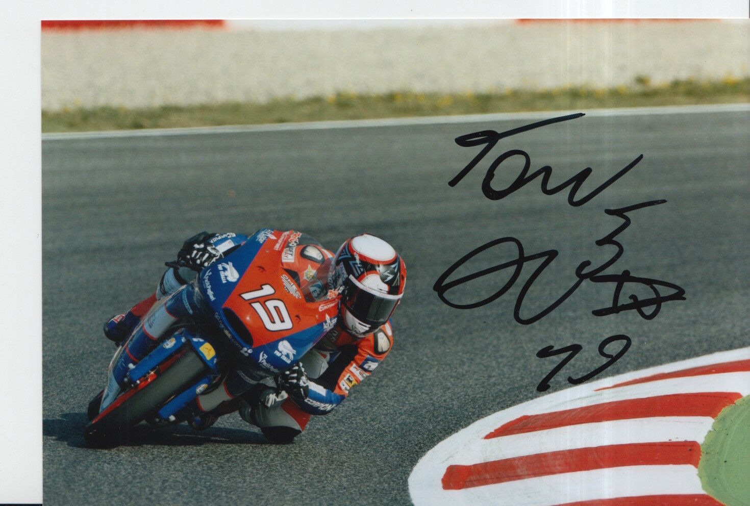 Alessandro Tonucci Hand Signed 7x5 Photo Poster painting TascaRacing Moto3 MotoGP 1.