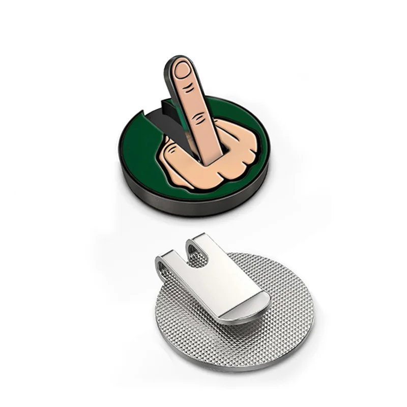 Middle Finger Golf Ball Marker