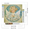 Diamond Painting-DIY Full Round Drill Girl(40x40cm)