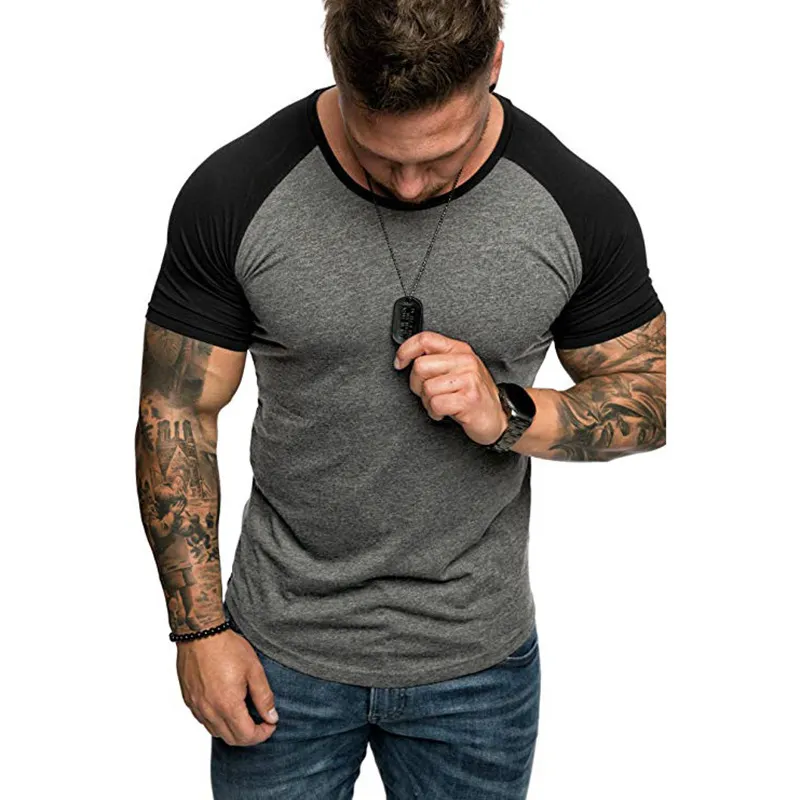 Contrast-Brushed Activewear T-Shirt main image 0