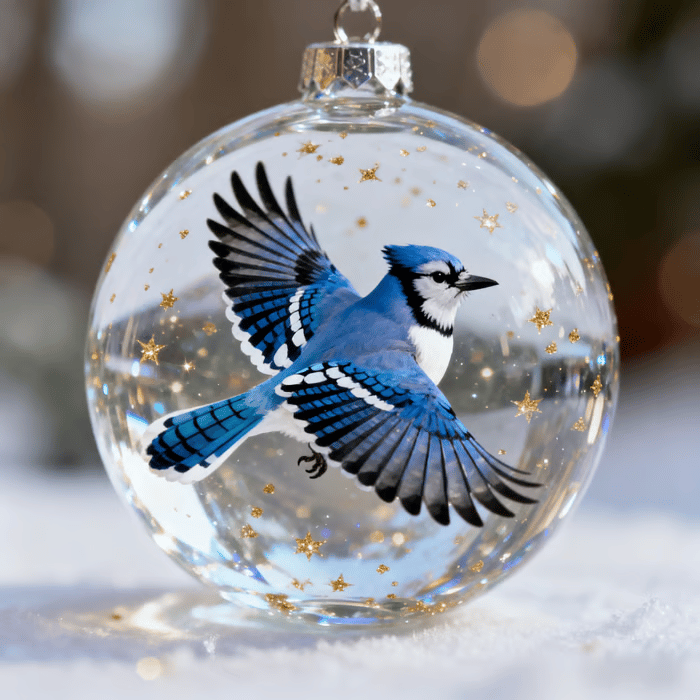 2026 Wildlife Wonders Collection Crystal Glass Ornament(3D)
