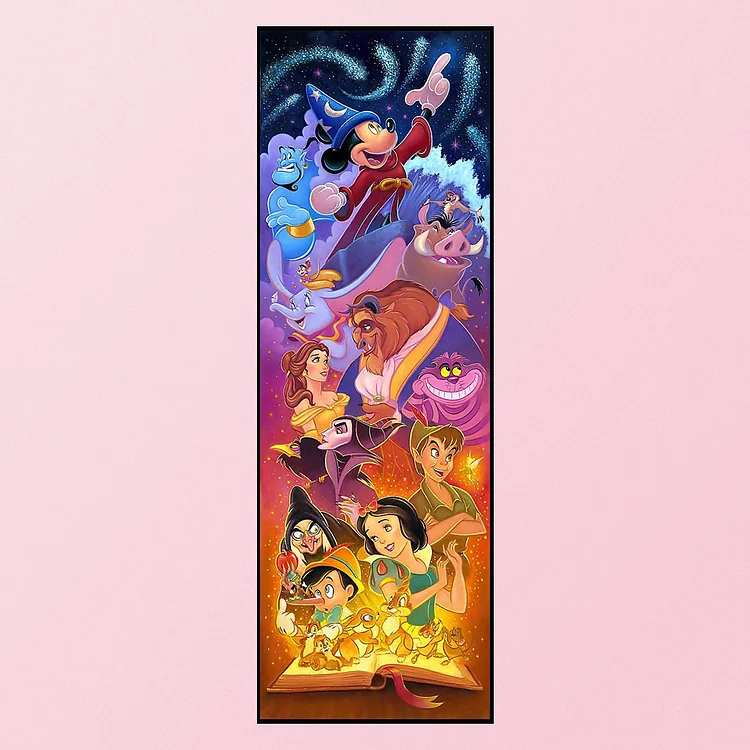 Disney - 11CT Stamped Cross Stitch(30*90cm)