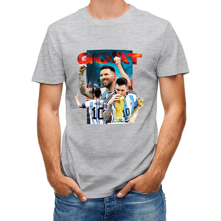 Lionel Messi Inspired Short Sleeve T-Shirt