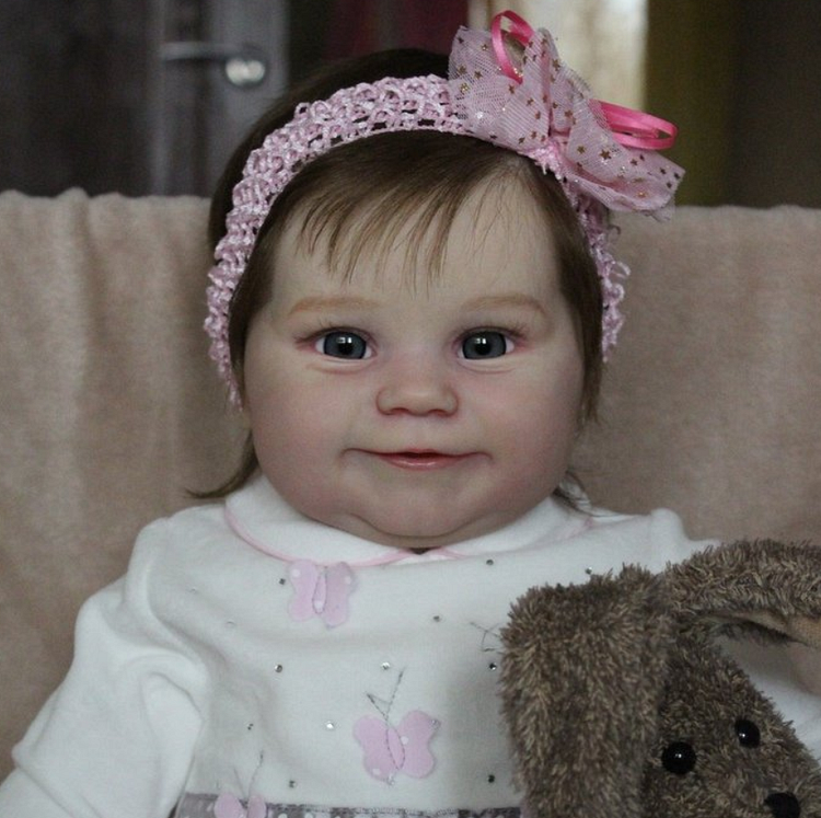  22"  April Realistisch Reborn Baby Mädchen ( mit Stimm- und Herzmodul) - RSDP-Rebornbabypuppen-Rebornbabypuppen.de®