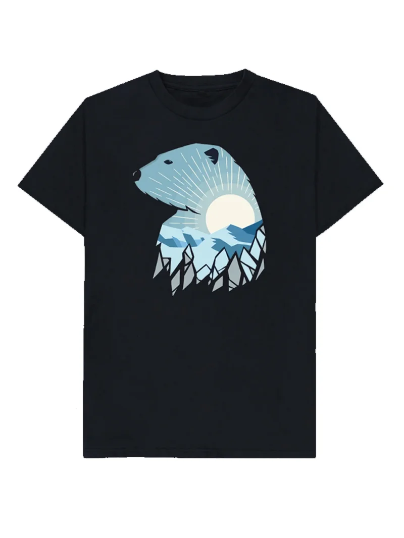 Polar Bear Printed Women's T-Shirt in  mildstyles