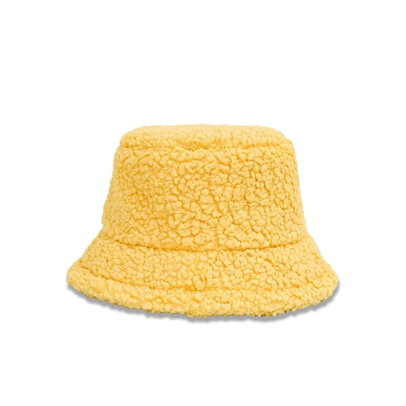 New Autumn And Winter Hats Fisherman Hat Warm And Cold Sunshade Wide-brimmed Face Small Basin Hat Korean Trend