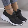 Gioiacombo&trade; Nuove scarpe casual traspiranti con zeppa da donna