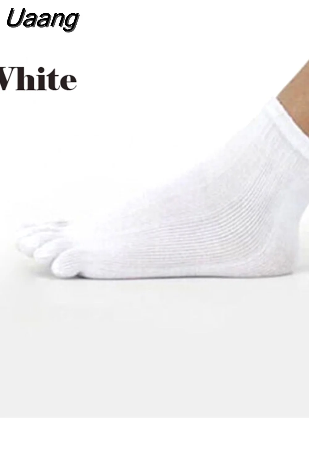Uaang 1 Pair Men Unisex Socks Sport soft For Five 5 Finger Toe Shoes Fashion Autumn Ankle Socks Winter