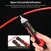 Non-Contact AC Voltage Tester Pen 48V-1000V AC Circuit Detector with LED Flashlight Sound and Light Alarm for Live/Null Wire Judgment