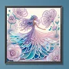 Diamond Painting-DIY Crystal Rhinestone Flower Fairy