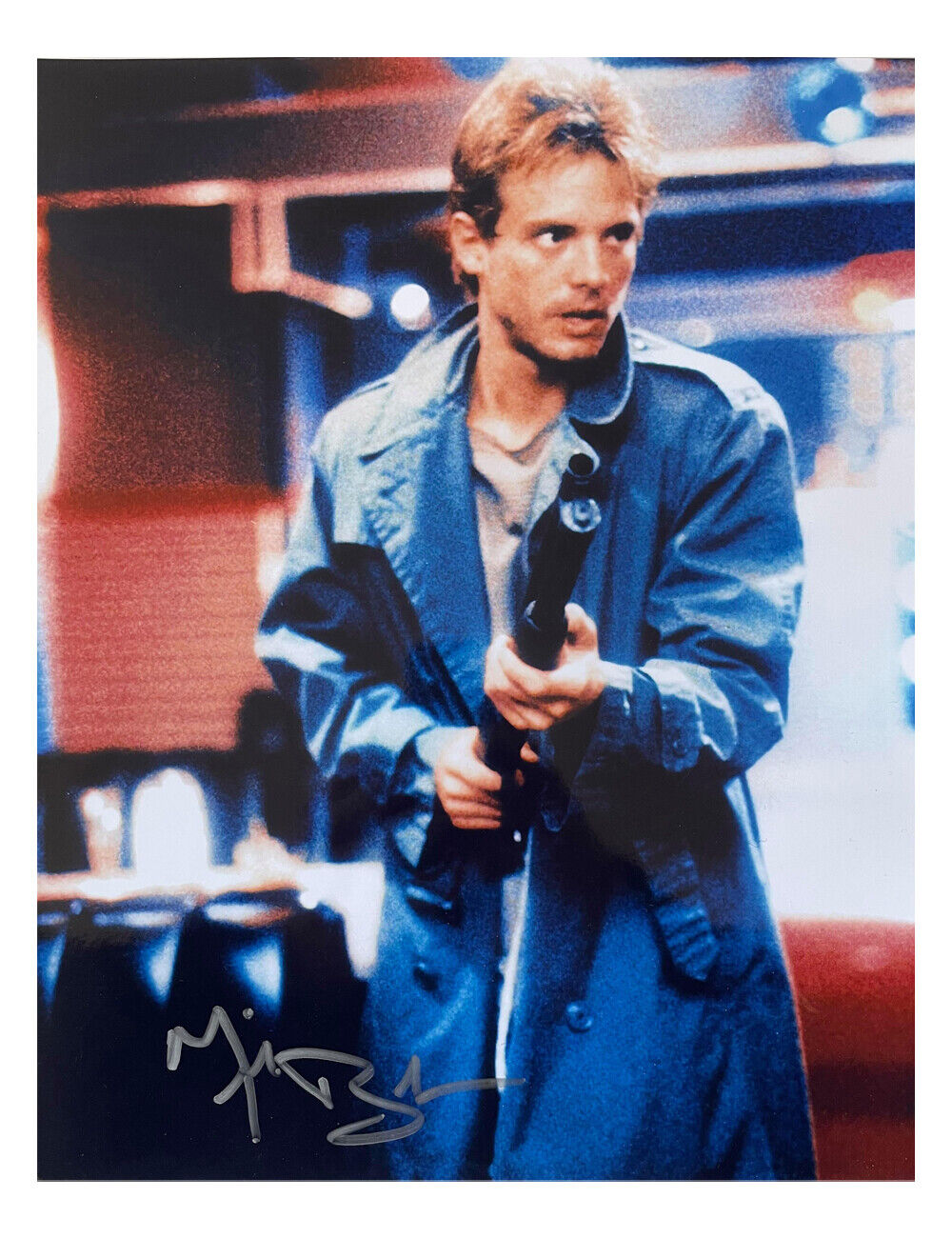 10x13 The Terminator Print Signed by Michael Biehn 100% Authentic With COA