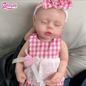 Babeside Lucy 12&rdquo;/16'' Realistic Silicone Sleeping Baby Little Infant Girl