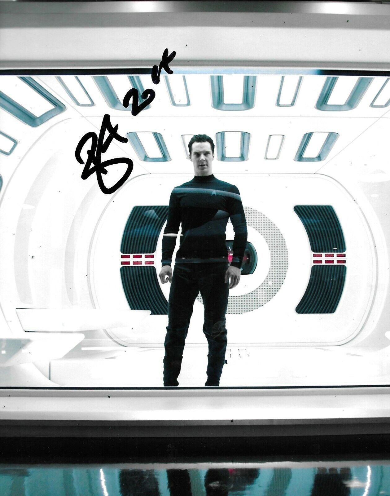 Benedict Cumberbatch Signed Star Trek Into Darkness 10x8 Photo Poster painting AFTAL