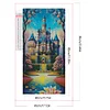 (40*80cm)Castle - Round AB Drill Diamond Painting