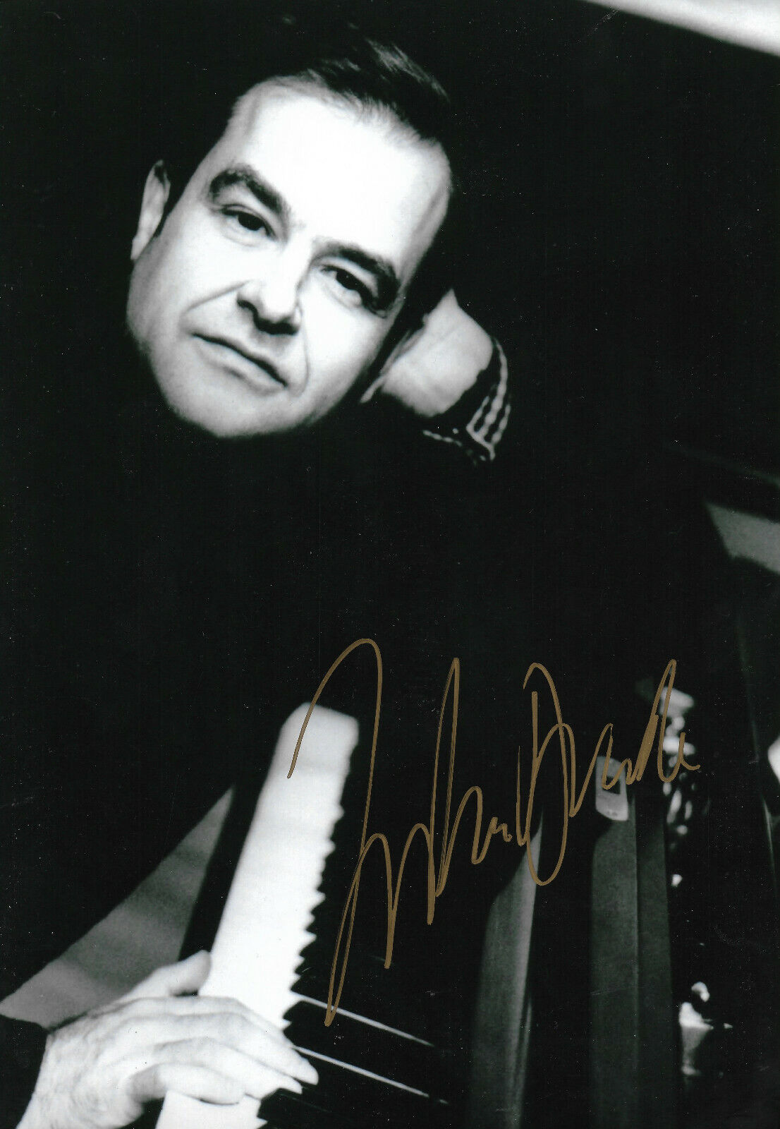 Julius Drake Pianist signed 8x12 inch Photo Poster painting autograph