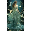 (40*80cm)Girl - Full Round Drill Diamond Painting