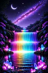 Luxury AB Velvet Diamond Painting Kit - Scenery