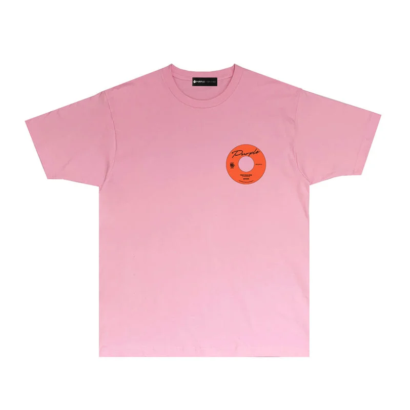 Purple 2023 new fashion T-shirt short sleeves